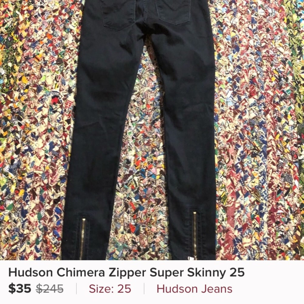 Hudson zipper skinny - hold for Mrswebber87